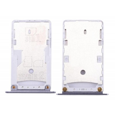 Sim Card Holder Tray For Xiaomi Redmi Note 4 Mediatek Grey - Maxbhi Com