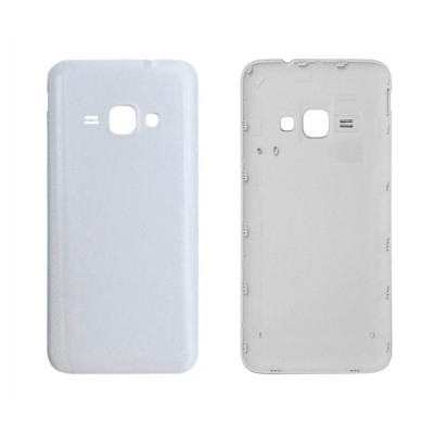Back Panel Cover For Samsung Galaxy J1 2016 White - Maxbhi Com