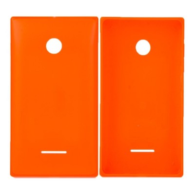 Back Panel Cover For Microsoft Lumia 532 Orange - Maxbhi Com