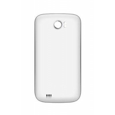 Back Panel Cover For Spice Mi502 Smartflo Pace2 White - Maxbhi.com