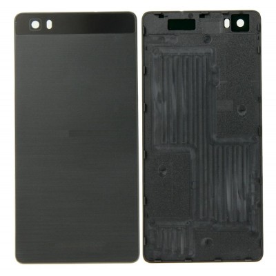 Back Panel Cover For Huawei P8 Lite Black - Maxbhi Com