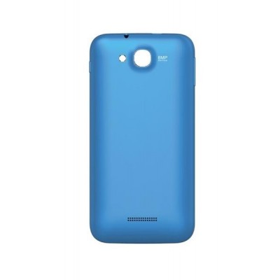 Back Panel Cover For Intex Aqua Curve Blue - Maxbhi.com