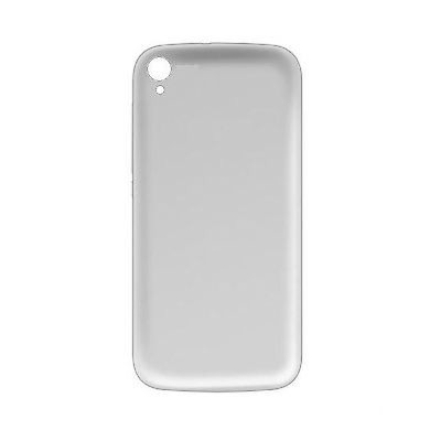 Back Panel Cover For Intex Aqua Slice White - Maxbhi.com