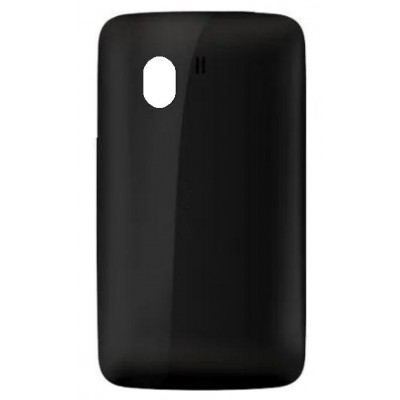 Back Panel Cover For Intex Aqua Star Black - Maxbhi Com