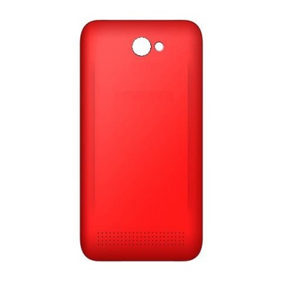 Back Panel Cover For Karbonn Titanium Wind W4 Red - Maxbhi.com