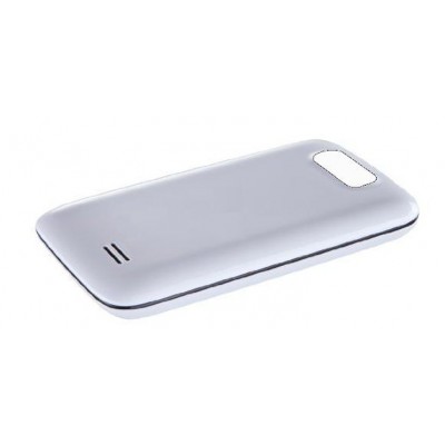 Back Panel Cover For Lava Iris 356 White - Maxbhi.com