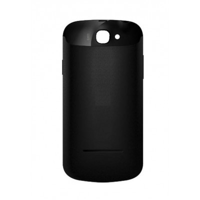 Back Panel Cover For Lava Iris 458q Black - Maxbhi.com
