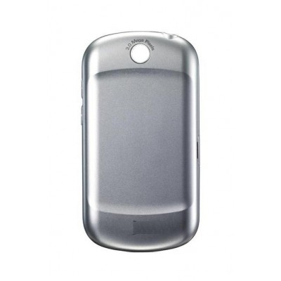 Back Panel Cover For Lg Optimus Me P350 Silver - Maxbhi.com