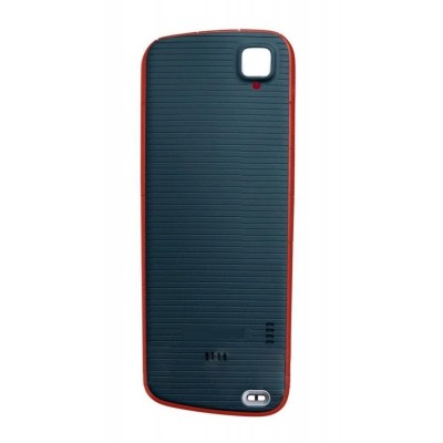 Back Panel Cover For Nokia 5220 Xpressmusic Blue Red Black - Maxbhi.com