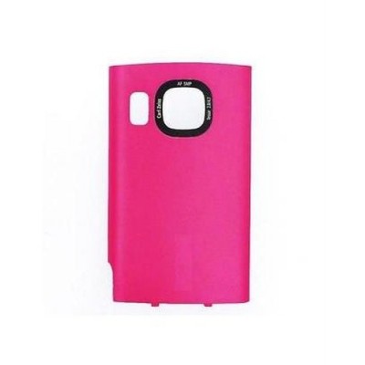 Back Panel Cover For Nokia 6700 Slide Pink - Maxbhi.com