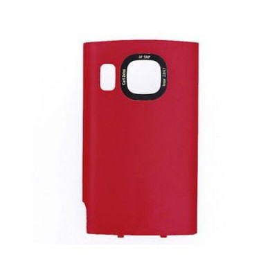 Back Panel Cover For Nokia 6700 Slide Red - Maxbhi.com