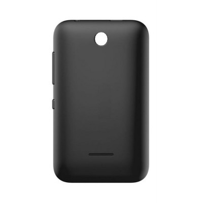 Back Panel Cover For Nokia Asha 230 Dual Sim Rm986 Black - Maxbhi.com