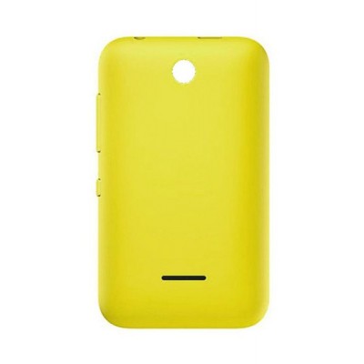 Back Panel Cover For Nokia Asha 230 Dual Sim Rm986 Yellow - Maxbhi.com