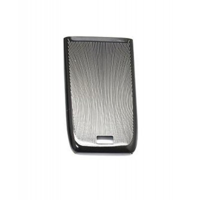 Back Panel Cover For Nokia E51 Silver Black - Maxbhi.com