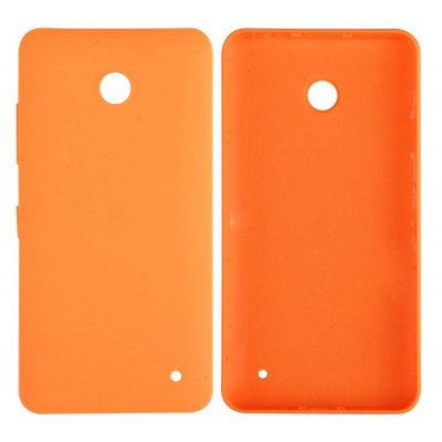 Back Panel Cover For Nokia Lumia 630 Dual Sim Rm978 Orange - Maxbhi Com