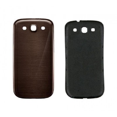 Back Panel Cover For Samsung Galaxy S3 Brown - Maxbhi Com