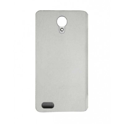 Back Panel Cover For Spice M6110 Silver - Maxbhi.com
