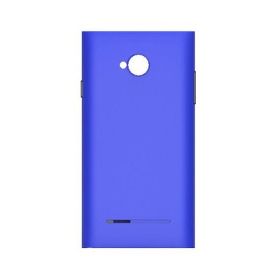 Back Panel Cover For Bq S37 Plus Blue - Maxbhi.com