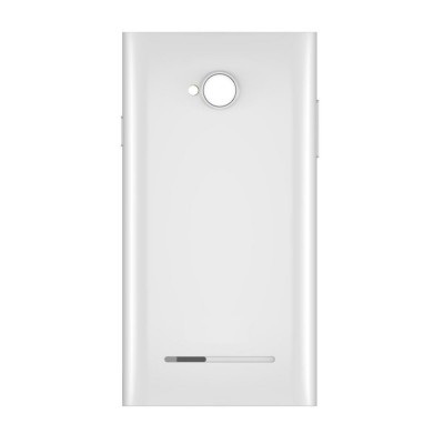 Back Panel Cover For Bq S37 Plus White - Maxbhi.com