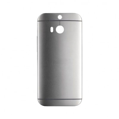 Back Panel Cover For Htc One M8 Grey - Maxbhi.com