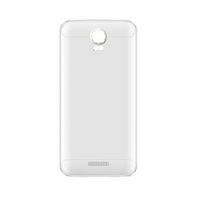 Back Panel Cover For Intex Aqua Q1 Plus White - Maxbhi.com