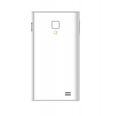 Back Panel Cover For Karbonn A14 White - Maxbhi.com