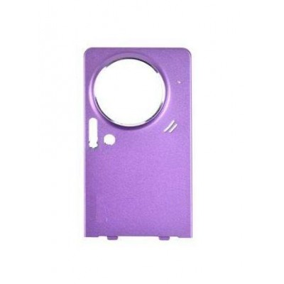 Back Panel Cover For Lg Ku990 Viewty Purple - Maxbhi.com
