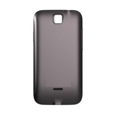 Back Panel Cover For Micromax Ninja A54 Grey - Maxbhi.com