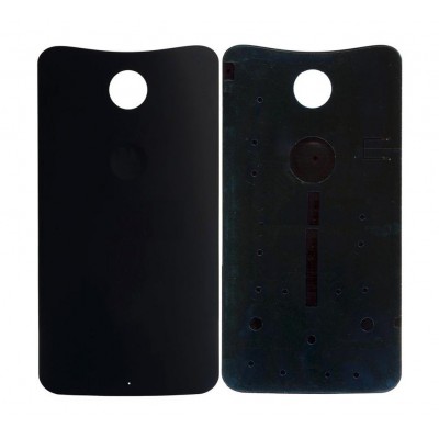 Back Panel Cover For Motorola Nexus 6 Black - Maxbhi Com