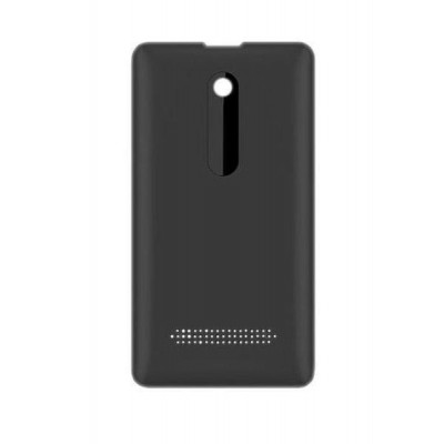 Back Panel Cover For Nokia Asha 210 Black - Maxbhi.com