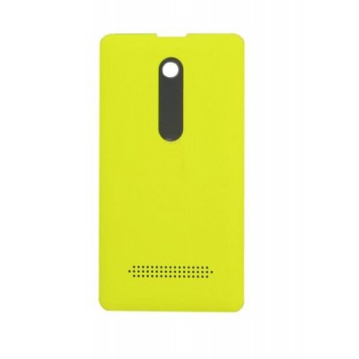 Back Panel Cover For Nokia Asha 210 Yellow - Maxbhi.com