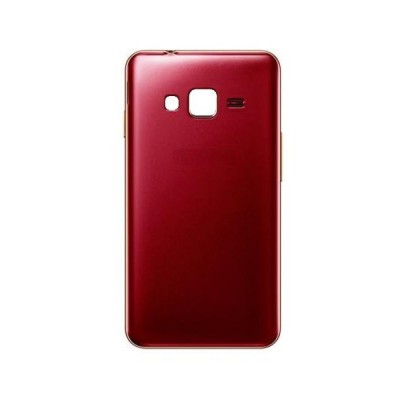 Back Panel Cover For Samsung Z1 Z130h Red - Maxbhi.com