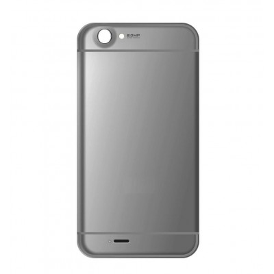 Back Panel Cover For Spice Mi549 Grey - Maxbhi.com