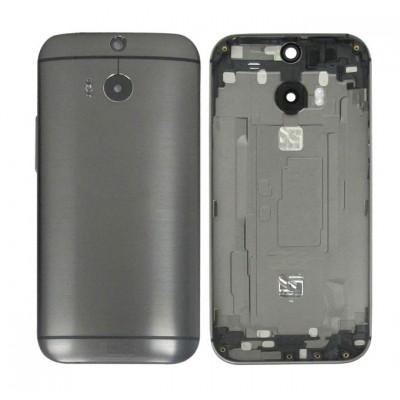 Full Body Housing For Htc One M8 For Windows Grey - Maxbhi Com