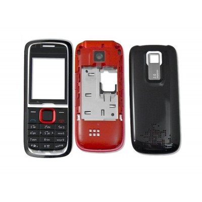 Full Body Housing For Nokia 5132 Xpressmusic Red - Maxbhi Com