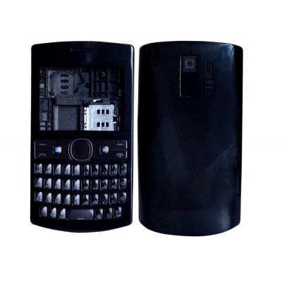 Full Body Housing For Nokia Asha 205 Dual Sim Rm862 Black - Maxbhi Com