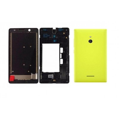 Full Body Housing For Nokia Xl Yellow - Maxbhi Com