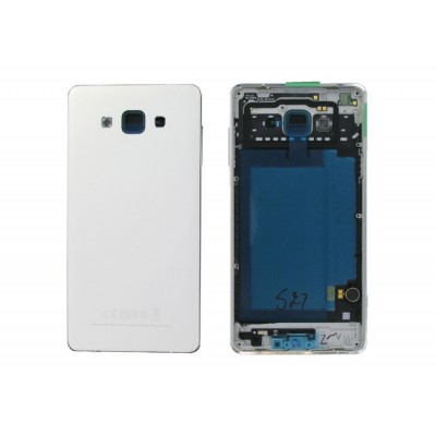Full Body Housing For Samsung Galaxy A7 Sma700 With Dual Sim Silver - Maxbhi Com