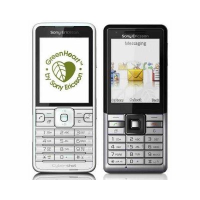 Full Body Housing for Sony Ericsson C901 GreenHeart - Black