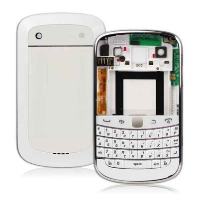 Full Body Housing for Blackberry Bold Slider - 9900 - White