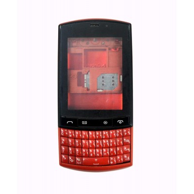 Full Body Housing For Nokia 303 Red - Maxbhi Com
