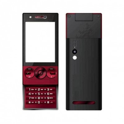 Full Body Housing For Sony Ericsson W705i Red - Maxbhi Com