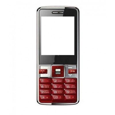 Full Body Housing For Forme D555 Red White - Maxbhi Com