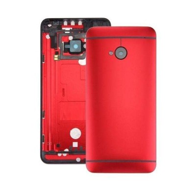 Full Body Housing For Htc One M7 Red - Maxbhi Com