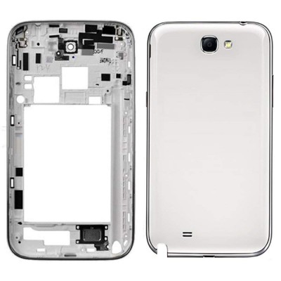 Full Body Housing For Samsung Galaxy Note Ii Cdma N719 White - Maxbhi Com