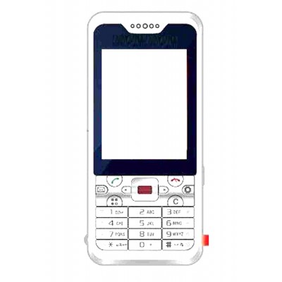 Full Body Housing For Sony Ericsson G702 Silver - Maxbhi Com