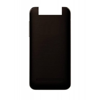 Back Panel Cover For Alcatel 2012g Black - Maxbhi.com