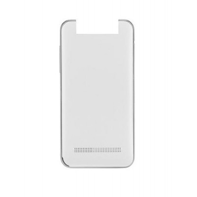 Back Panel Cover For Alcatel 2012g White - Maxbhi.com