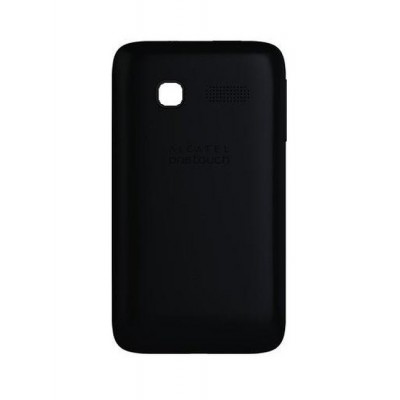 Back Panel Cover For Alcatel Fire C 2g 4020d Black - Maxbhi.com