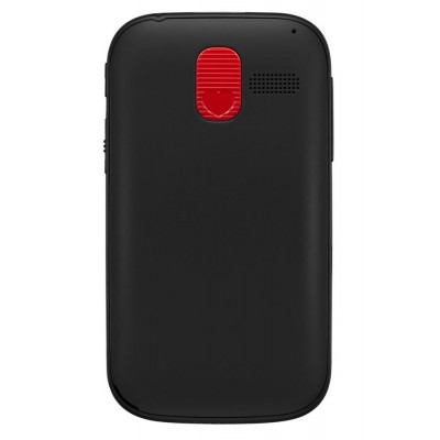 Back Panel Cover For Alcatel One Touch 2000 Black - Maxbhi.com